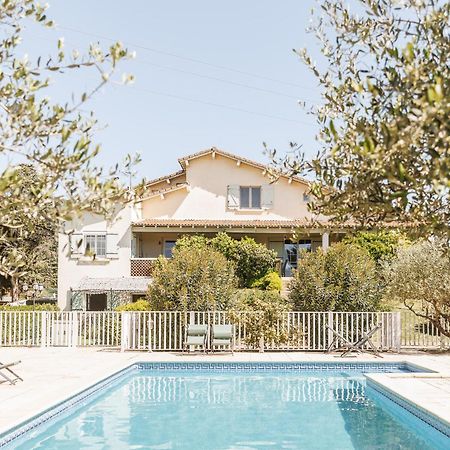Mas Saint-Ange Bed & Breakfast ลูเนล ภายนอก รูปภาพ